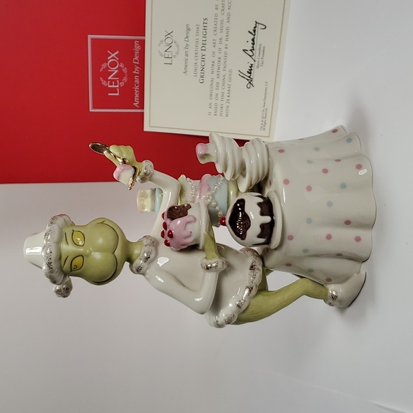 Lenox Other - Lenox Dr. Seuss "Grinchy Delights" Figurine